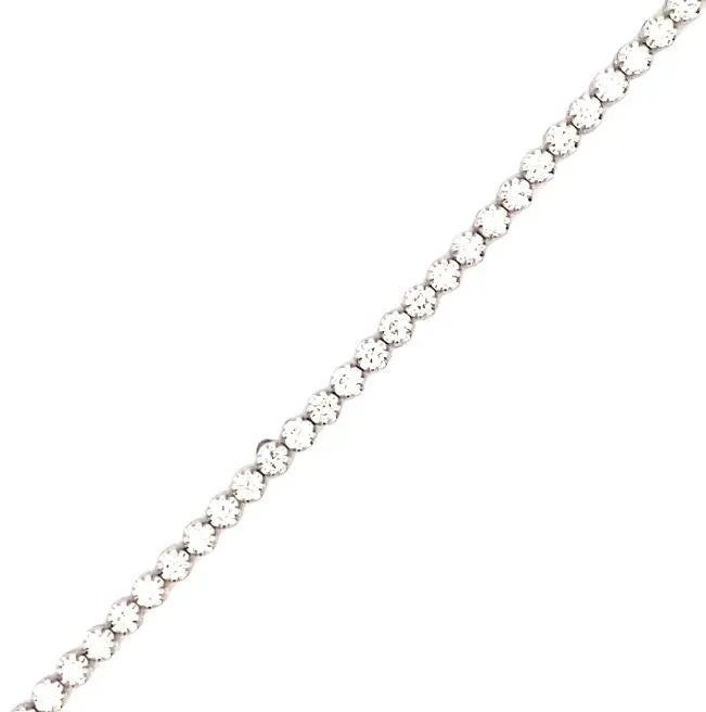 14K White Gold 2 CTW LAB Diamond Tennis Bracelets LGD-BS20982-GW3-MR