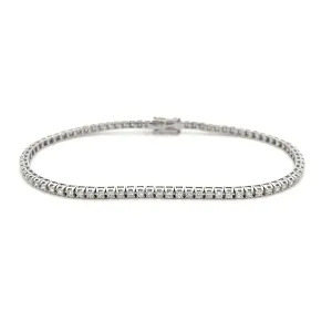 1.50ct 14k White Gold Diamond Bracelet