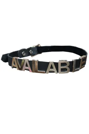 3D AVAILABLE BDSM Choker