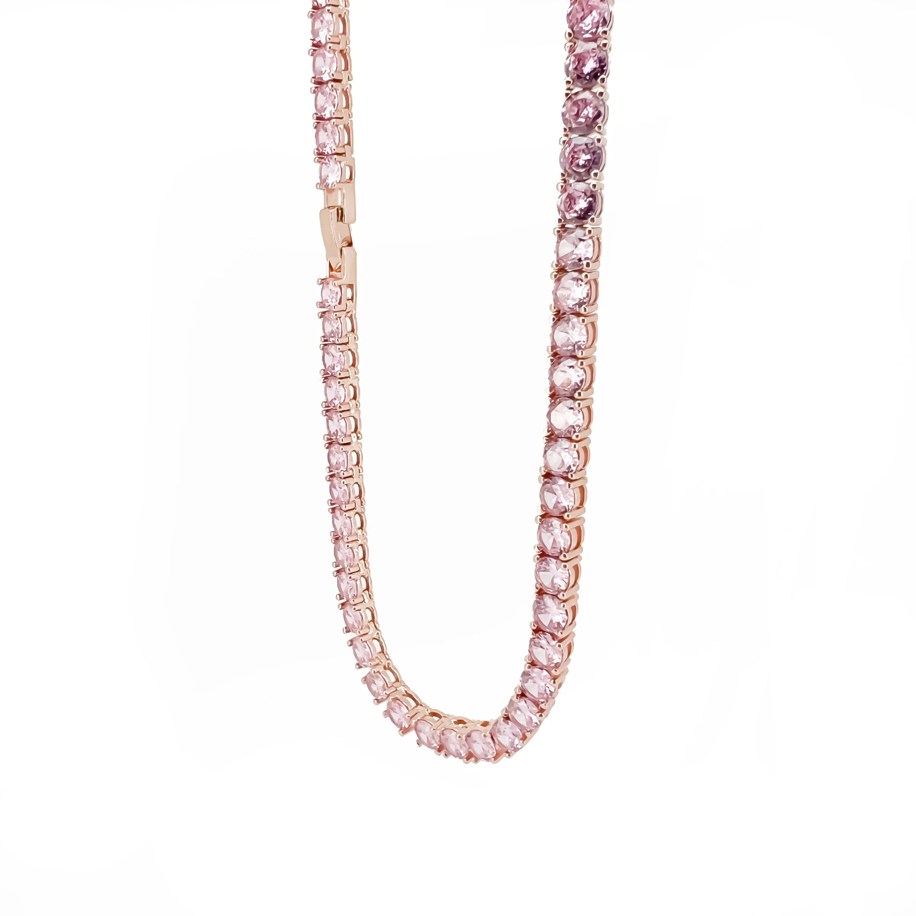 Amari Rose Golden Diamante Choker