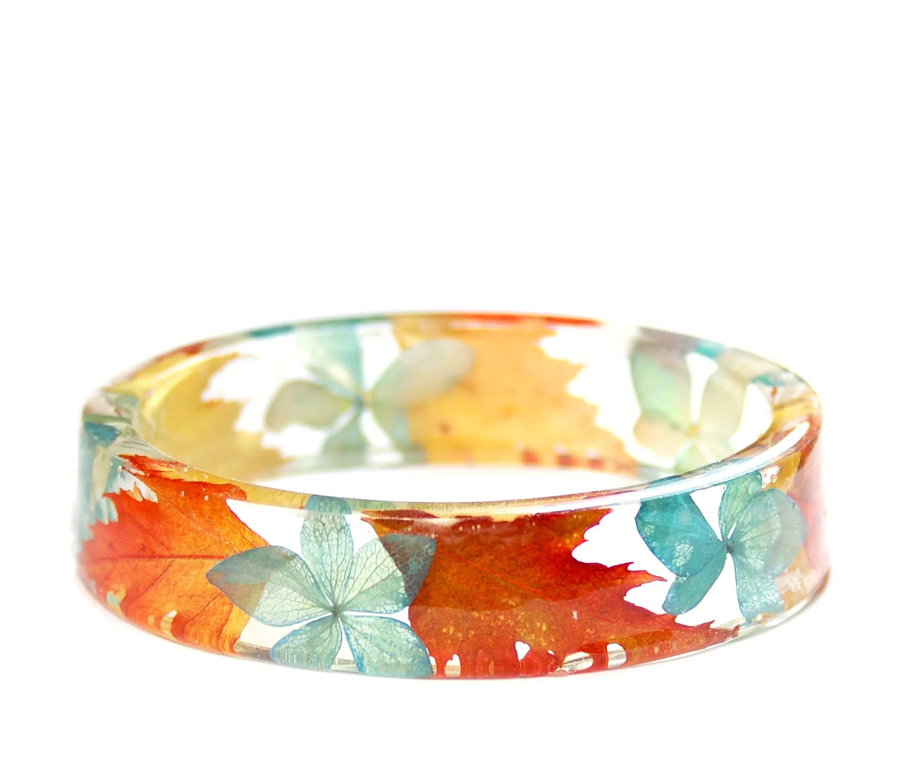 Autumn Beauty Resin Bracelet