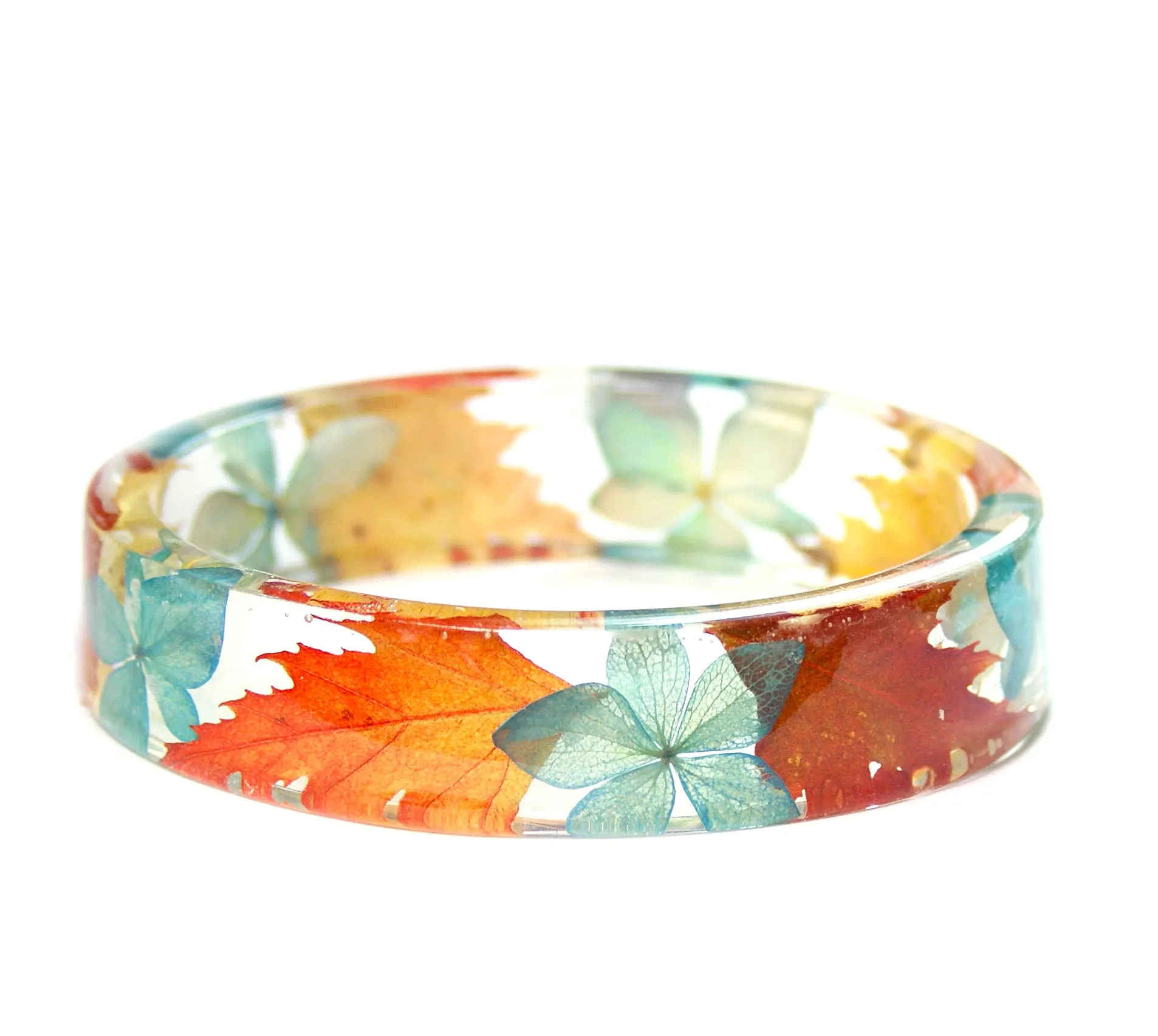 Autumn Beauty Resin Bracelet