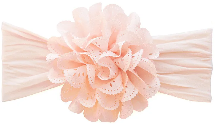 Baby Bling Eyelet Flower Headband ( 4 colors)