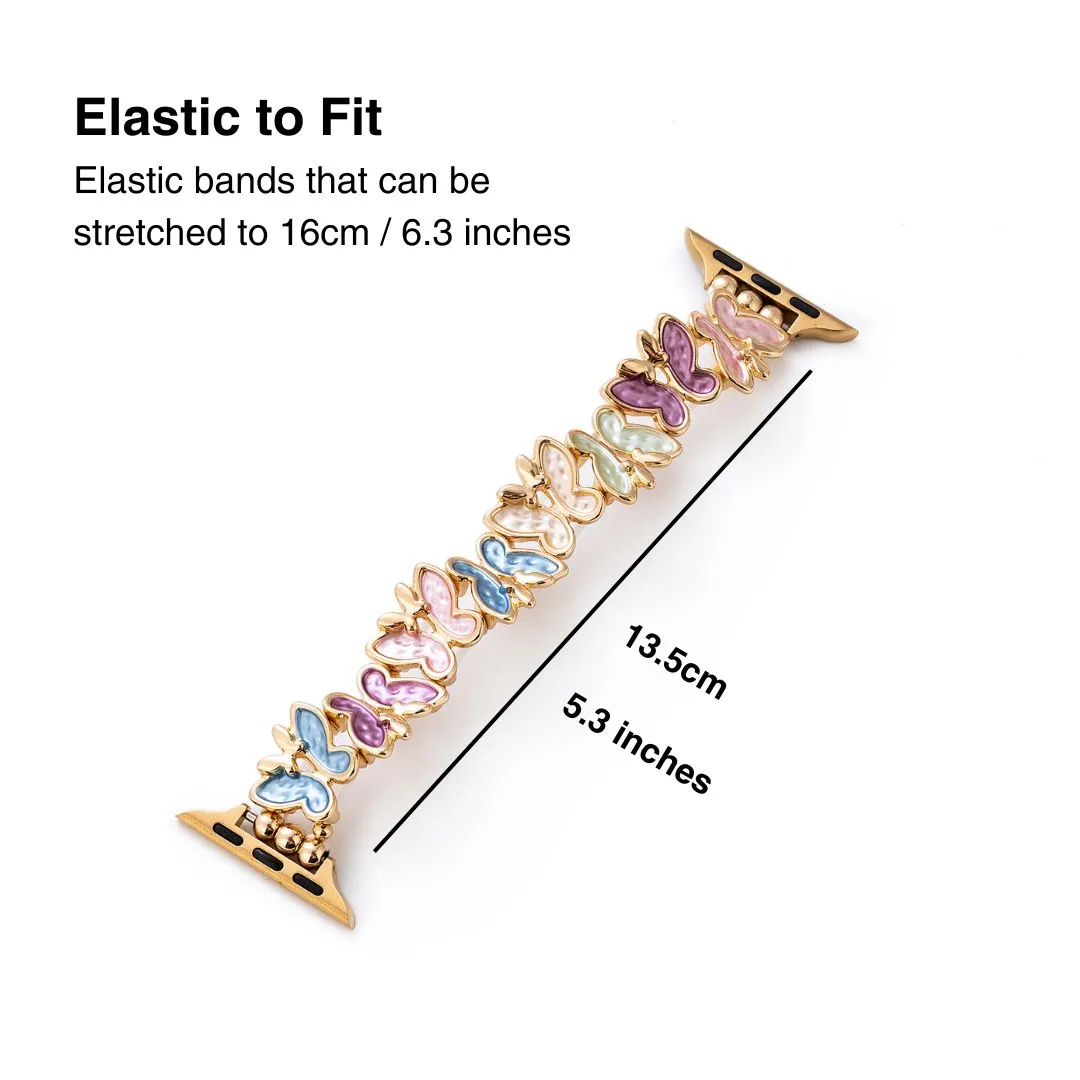 Butterfly Bangle Elastic Watch Band