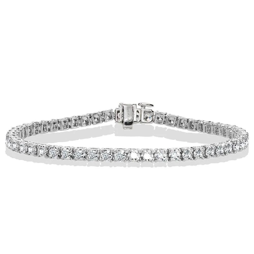 DIAMOND STAR TENNIS BRACELET