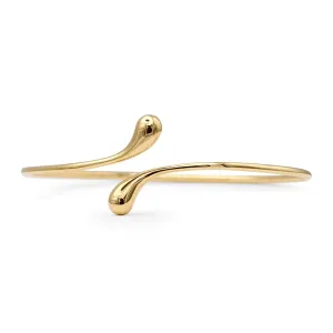 Elsa Peretti For Tiffany Elongated Teardrop Bangle