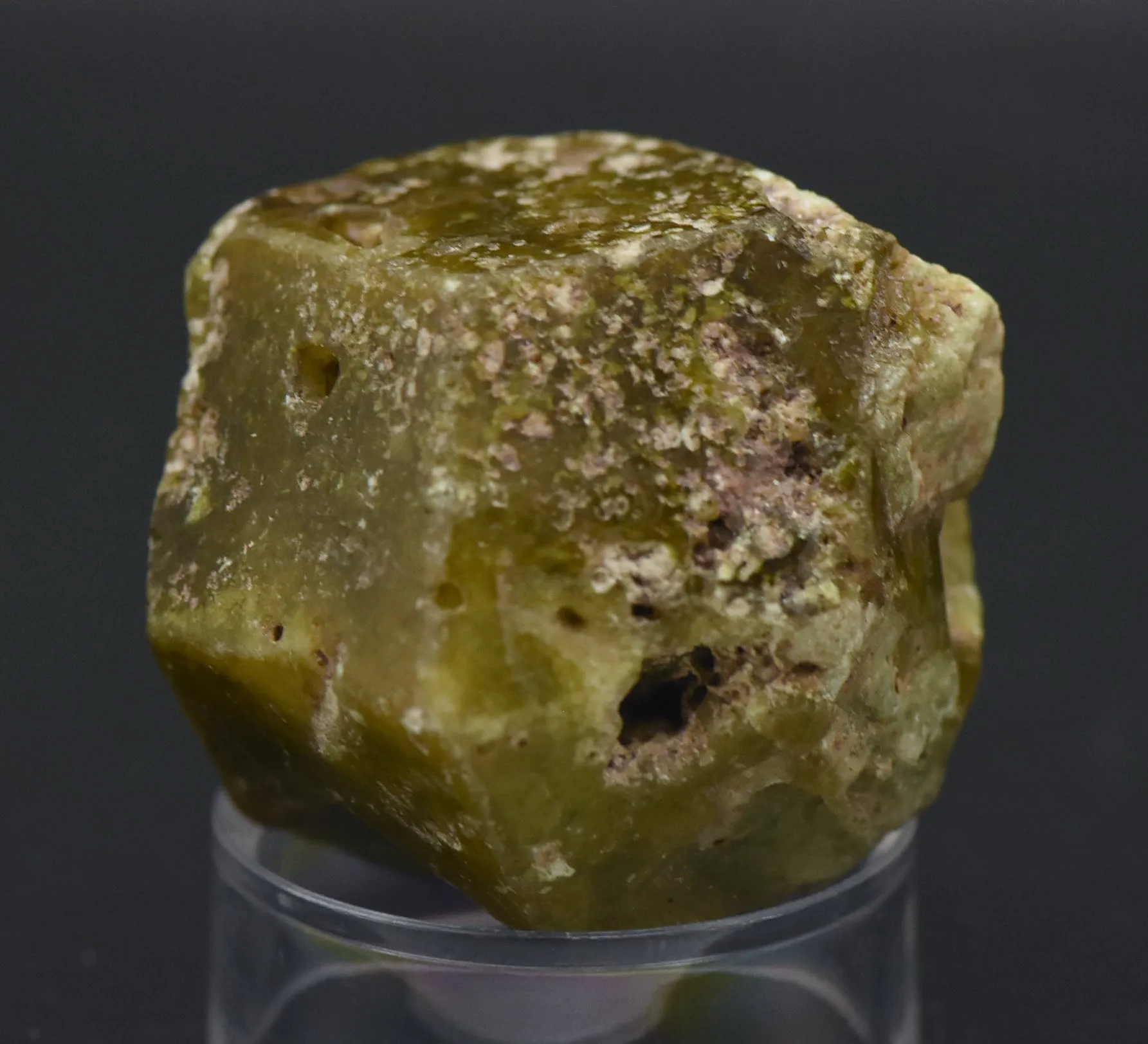 Green Garnet Mineral Specimen - Mali