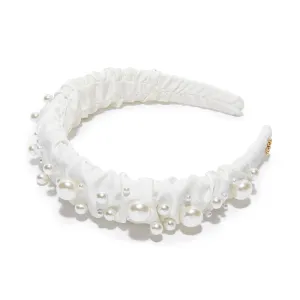 IVORY MIXED PEARL KELLY HEADBAND