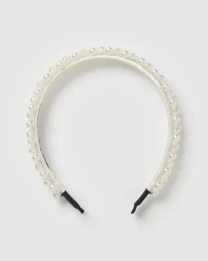 Izoa Samantha Headband White