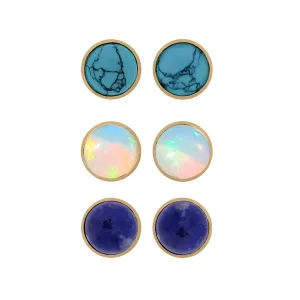 Maya Interchangeable Studs - Gold