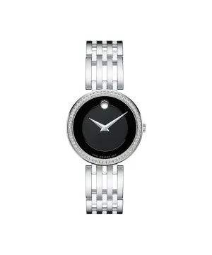 Movado Esperanza Women's Watch with Black Dial