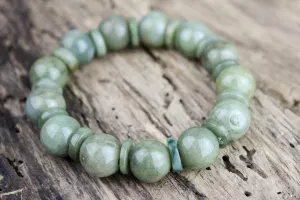 Peace and Strength Jade Bracelet