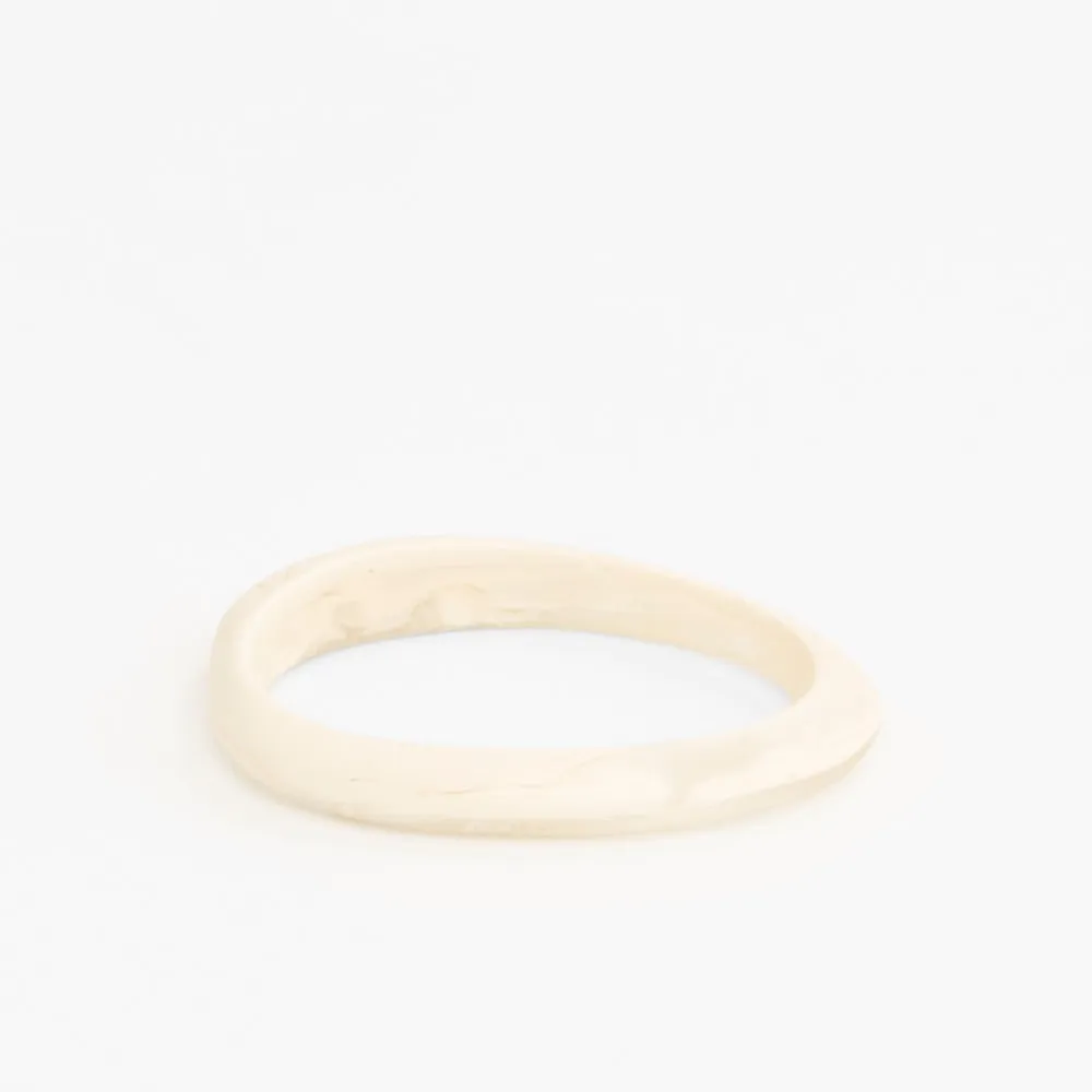 Rock Wishbone Bangle - Naturals