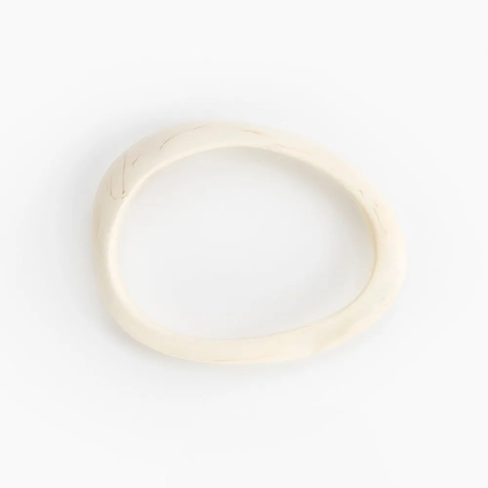 Rock Wishbone Bangle - Naturals