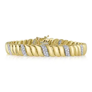 SC22009302RD 14K Yellow Gold Fashion Bracelet