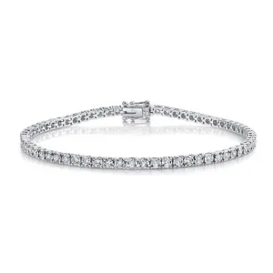 Shy Creation 1ctw Diamond Tennis Bracelet