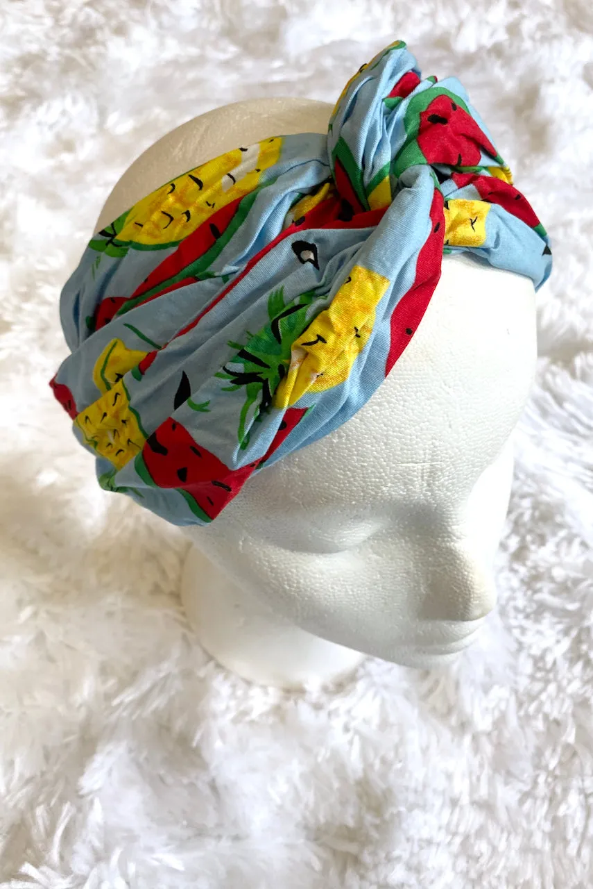 Tropical Fruit Twist Headband