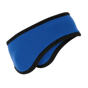 Two-Color Fleece Headband