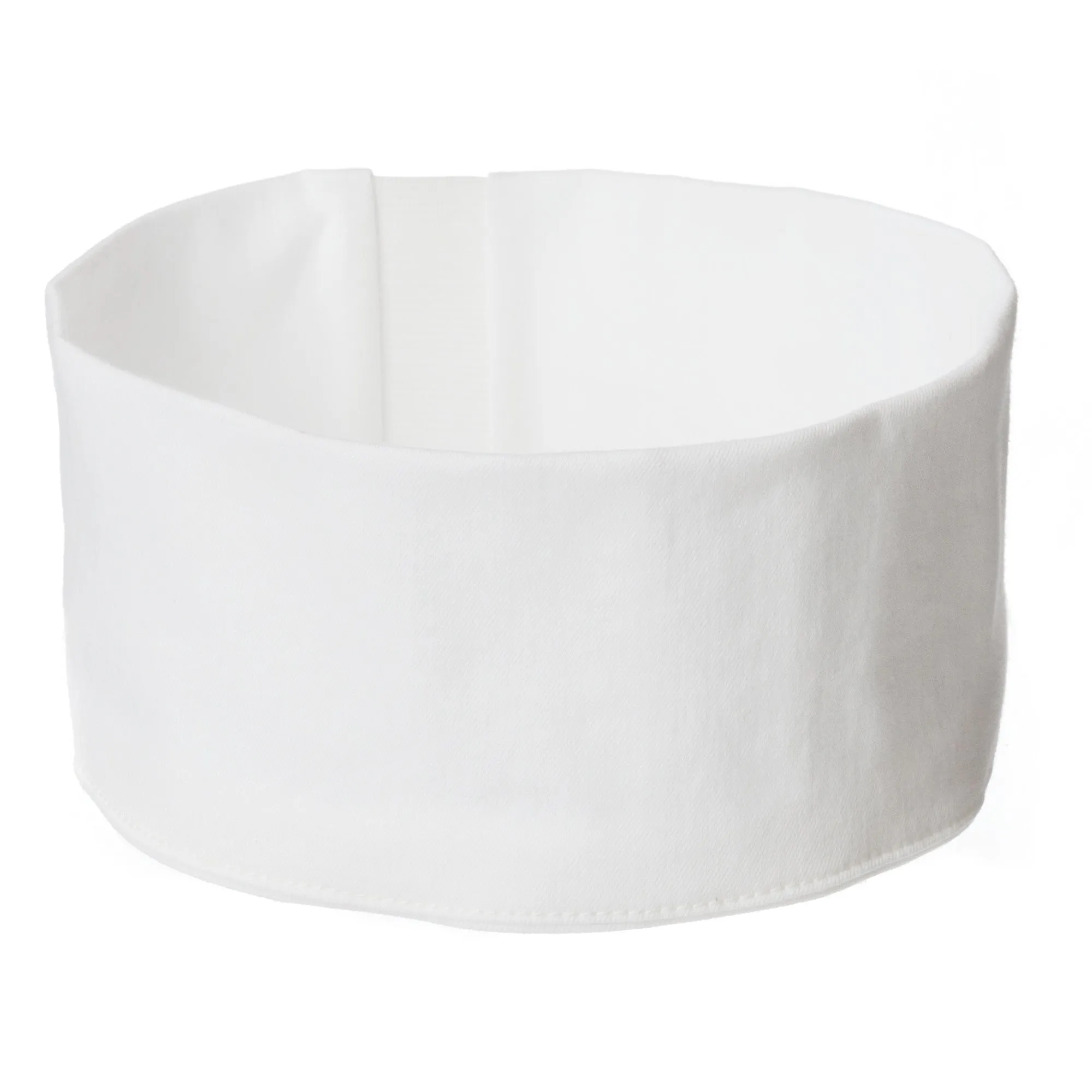 White Cotton Sports Headband